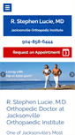 Mobile Screenshot of drstephenlucie.com